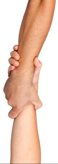 Handshake of friendship
